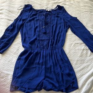 Royal Blue Romper